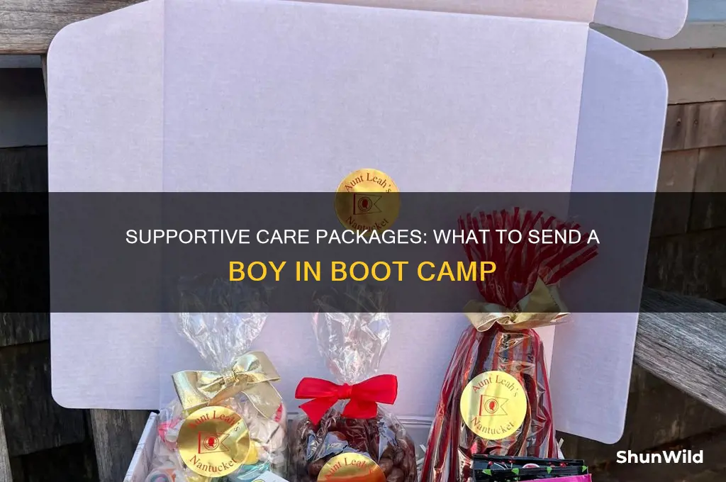 what to send a boy in boot camp