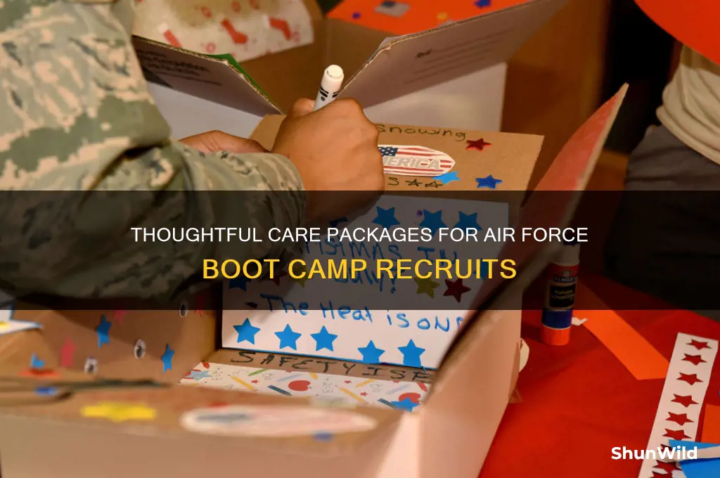 what to send someone in air force boot camp