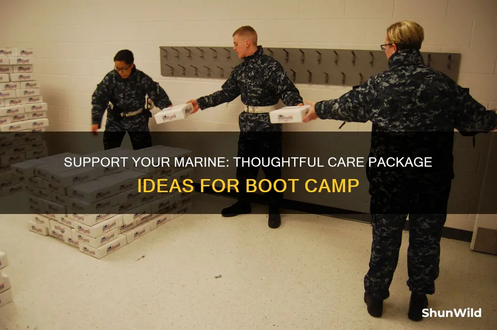 what to send to a boot camp marine