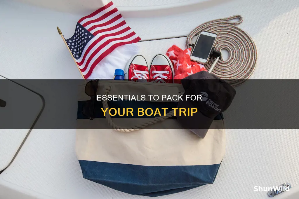 what to take before going on a boat