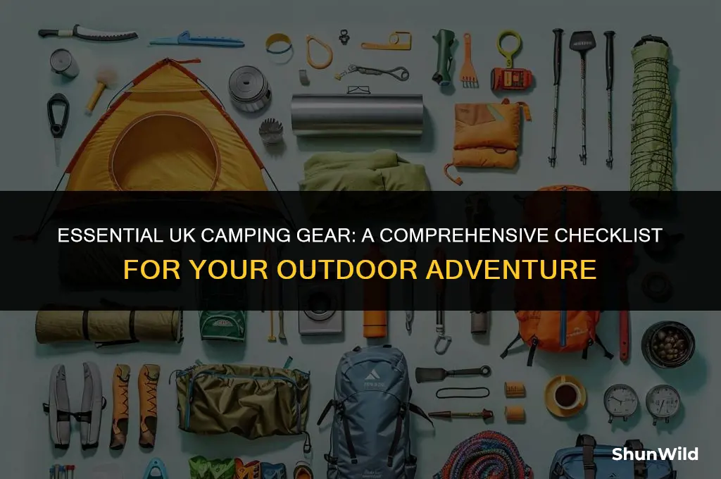 what to take camping uk