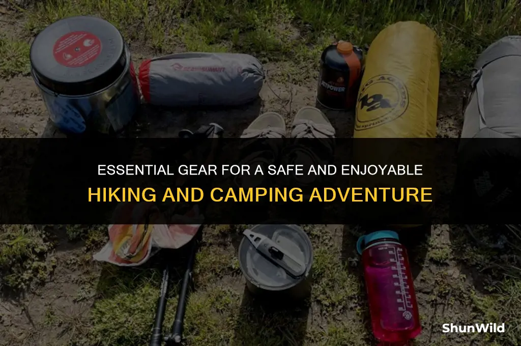 what to take hiking camping