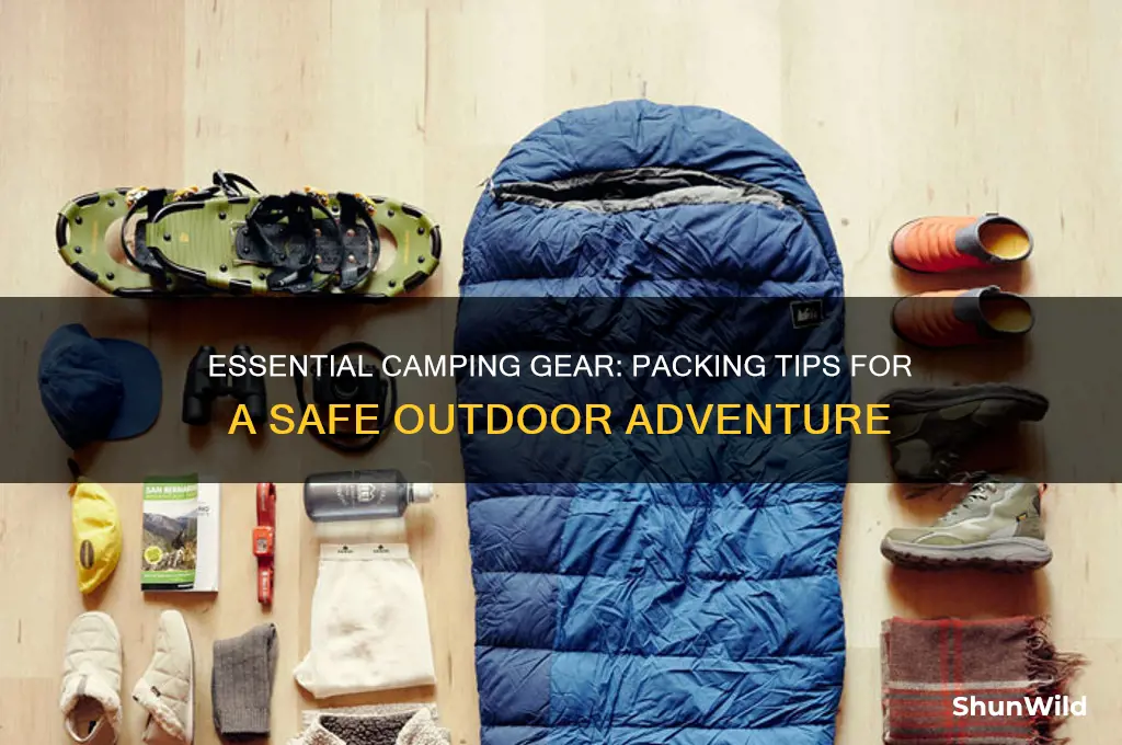 what to take while camping