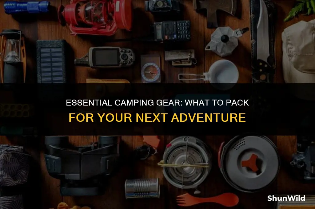 what to tale camping