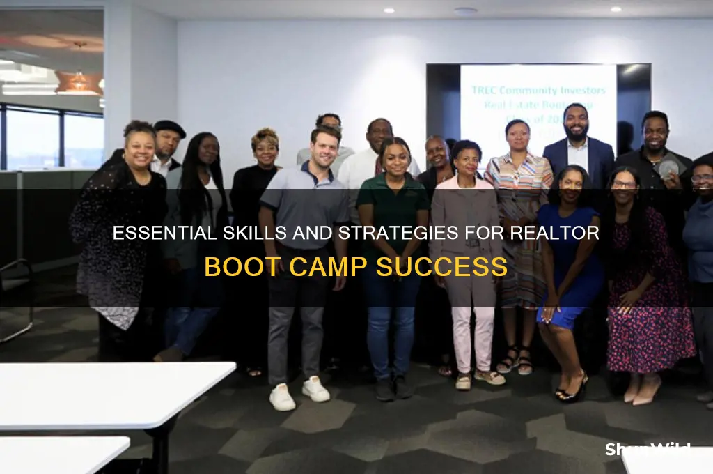 what to teac in a realtor boot camp