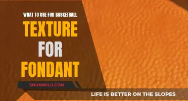 Basketball Fondant: Texturing Tips for Realistic Court Decor