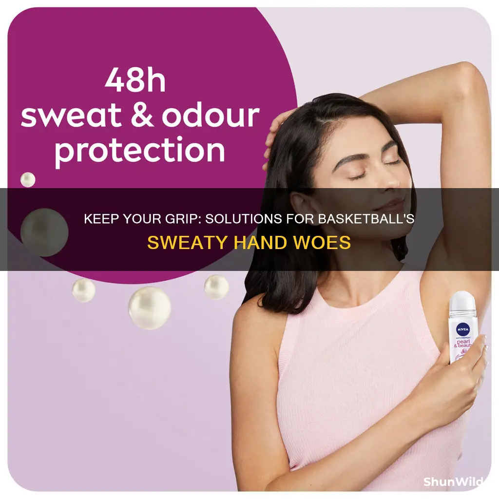 what to use for sweaty hands in basketball