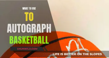 Best Tools for Autographing Your Basketball