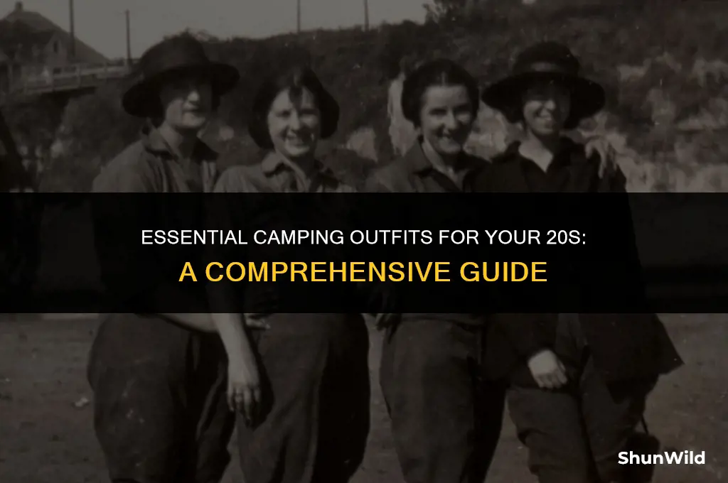 what to wear camping 20s