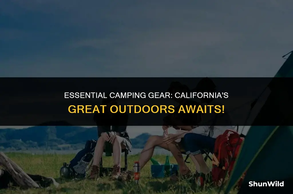 what to wear camping california