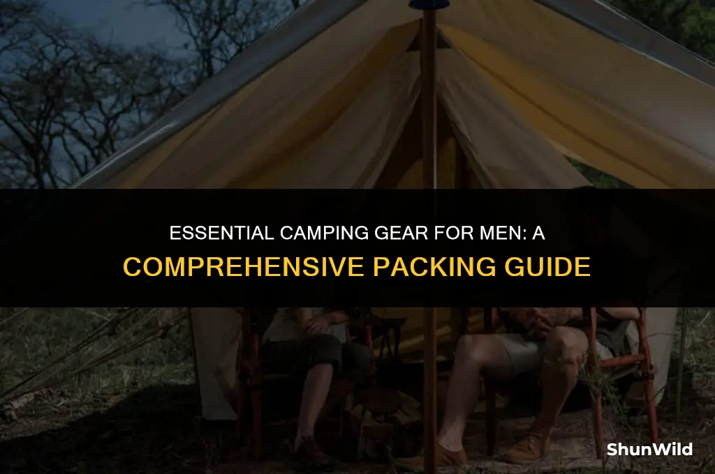 what to wear camping men