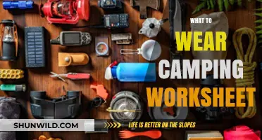 Essential Camping Gear: What to Wear for a Comfortable Outdoor Adventure