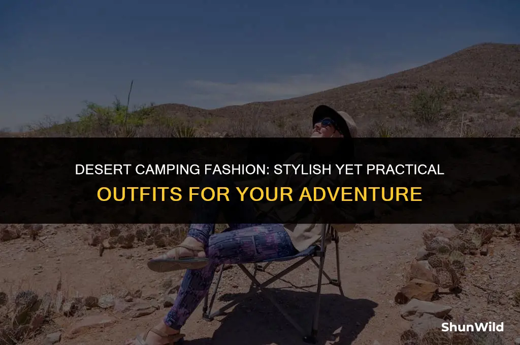 what to wear desert camping