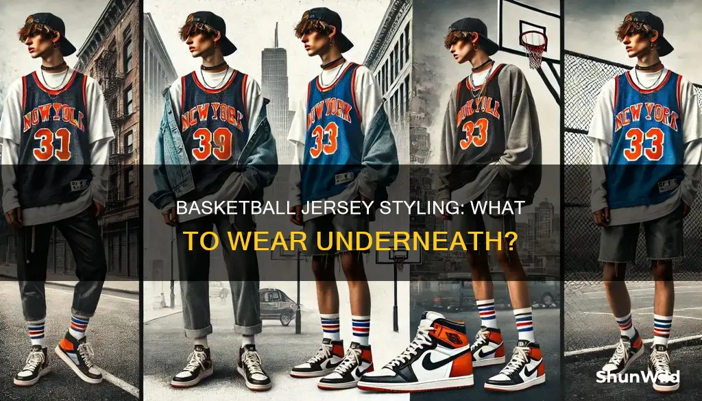 what to wear under a basketball jersey
