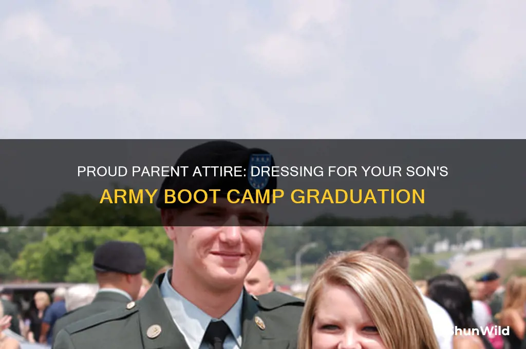 what to wear when son graduates army boot camp
