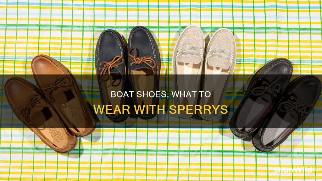 what to wear with sperry boat shoes