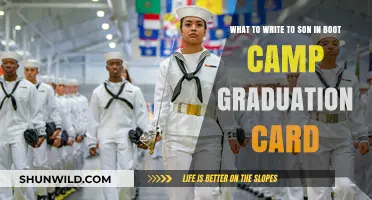 Proud Words for Your Son’s Boot Camp Graduation Card: Celebrate His Achievement