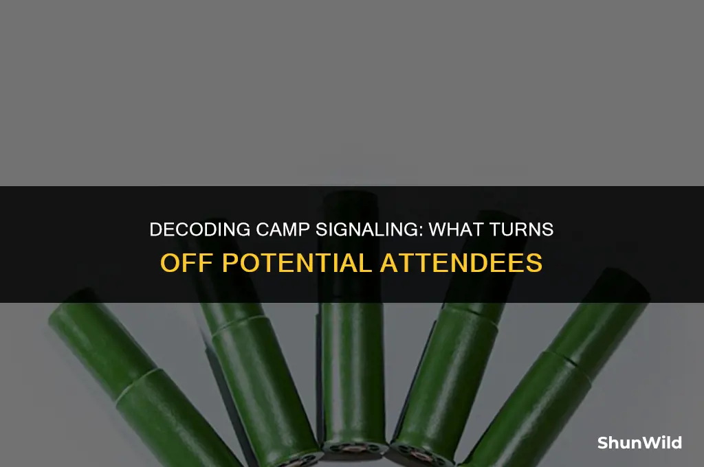 what turns of camp signaling