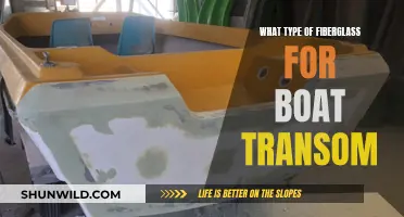 Fiberglass for Boat Transoms: Choosing the Right Type