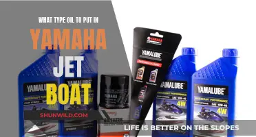 Yamaha Jet Boat Oil Type Recommendations