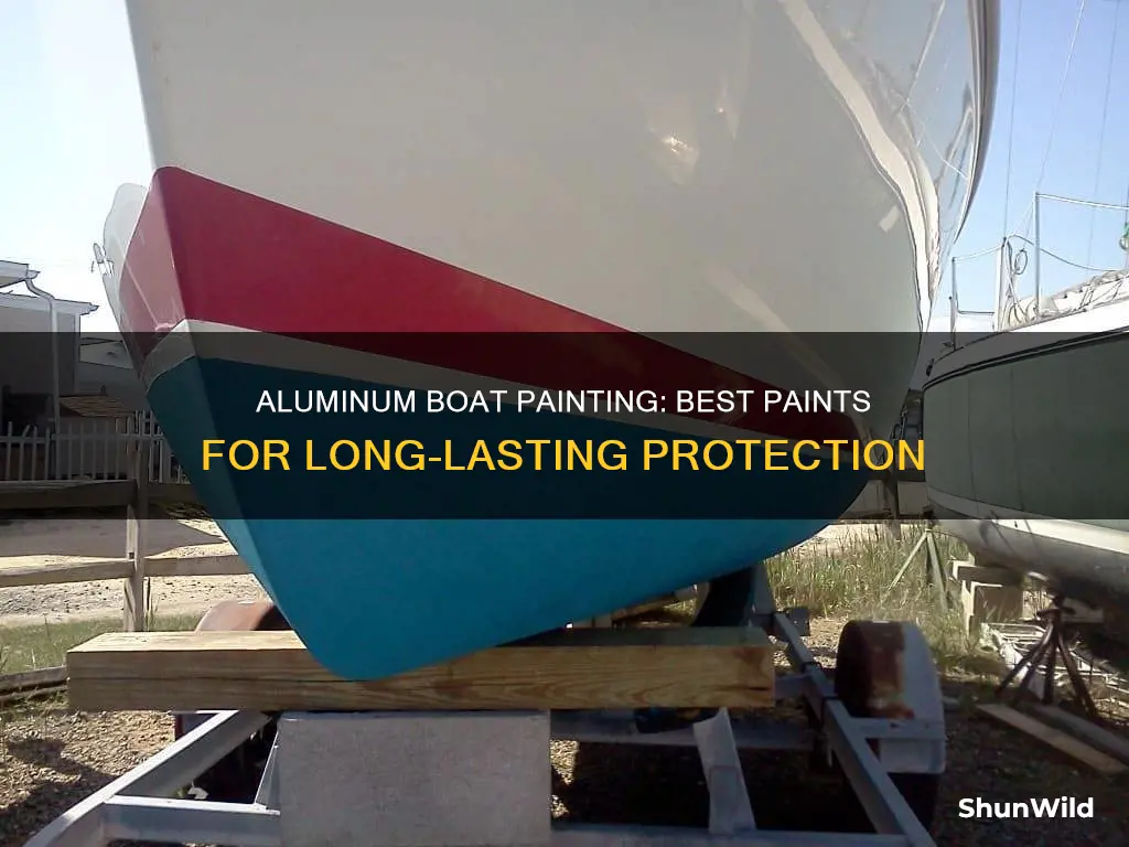 what types of paint work on a aluminum boat