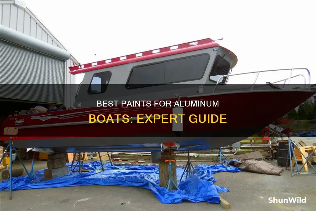 what types of paint work on a aluminum boat