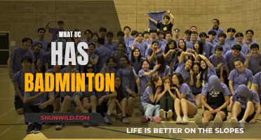 Badminton Programs at the University of California