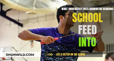 Top University Destinations for Badminton Boarding School Graduates