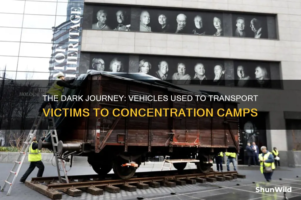 what vehicle people to concentration camps