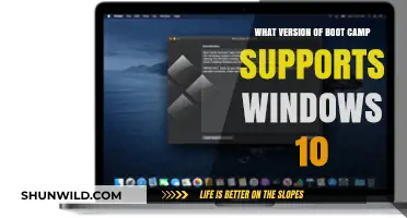 Boot Camp Compatibility: Which Version Supports Windows 10?