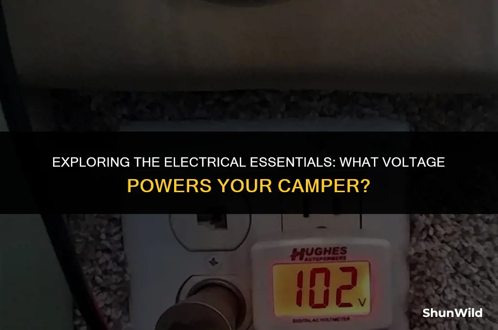what voltage is a camper