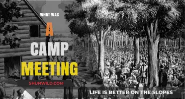 Exploring the Spiritual Gatherings of the Past: What Was a Camp Meeting?