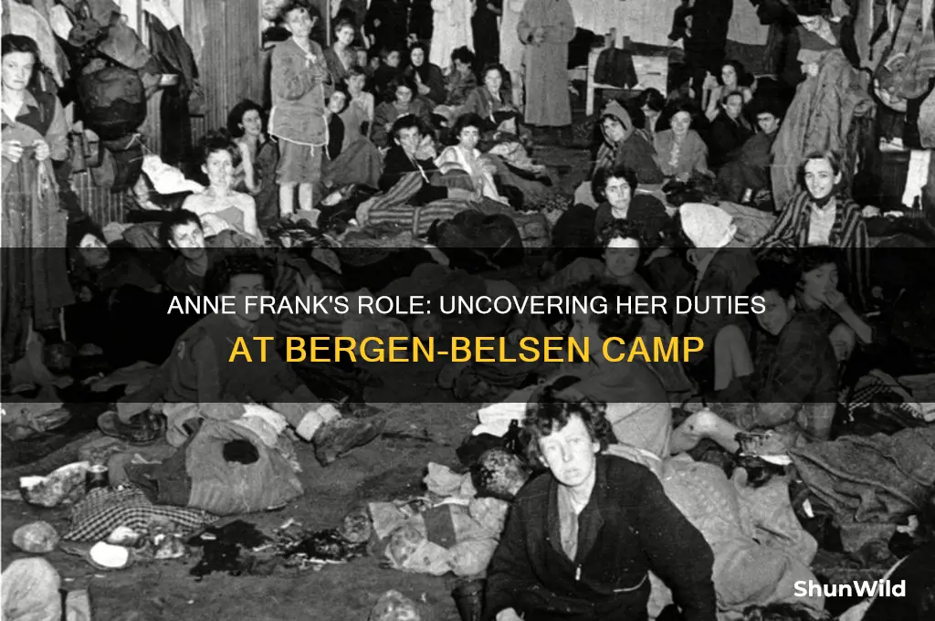 what was anne job at the concentration camp