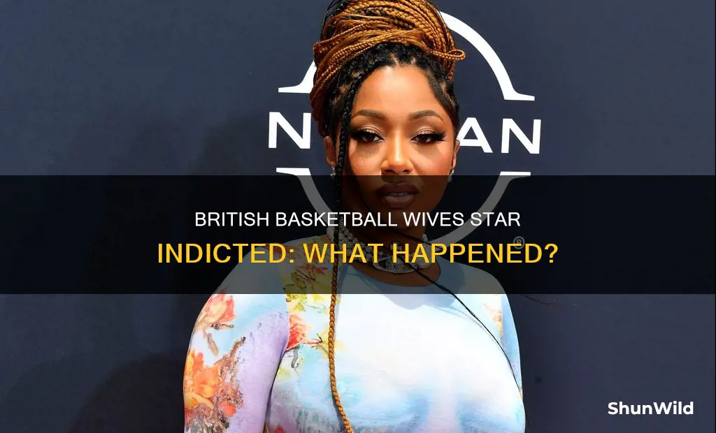 what was british from basketball wives indicted for