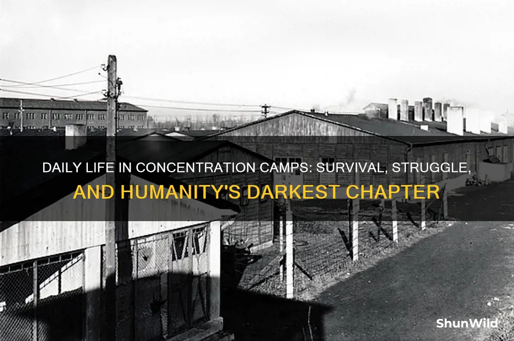 what was daily life in the concentration camps