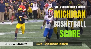 Florida vs. Michigan: The Final Score and Recap