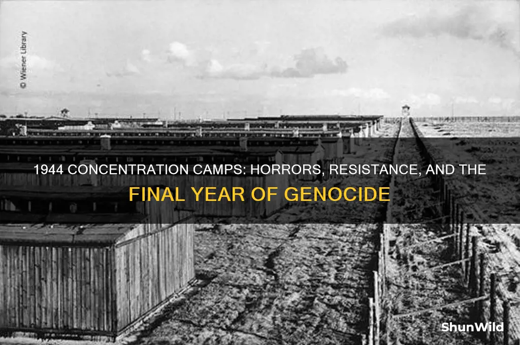 what was going on in the concentration camps in 1944