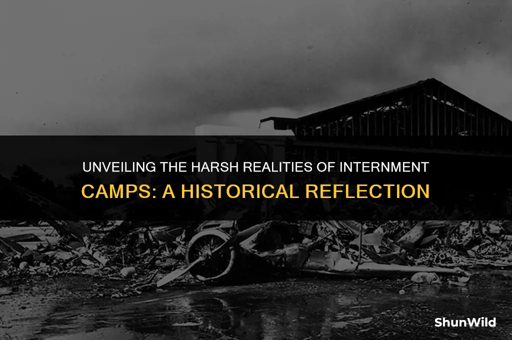 what was internment camps like