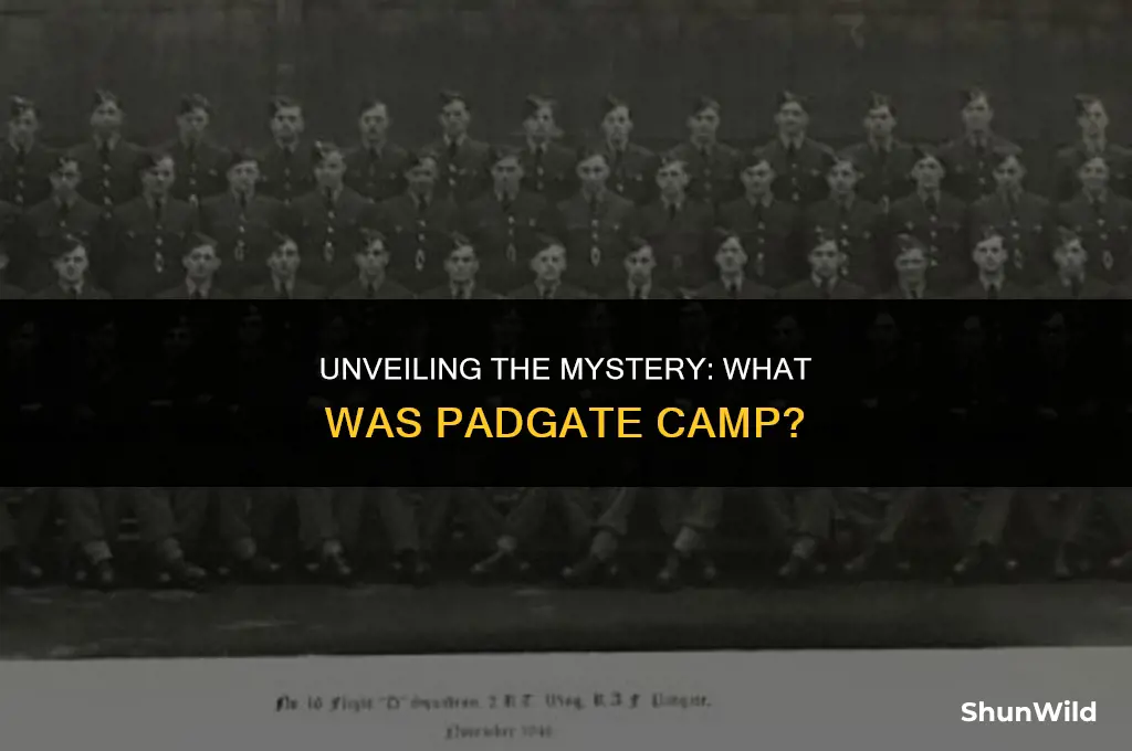 what was padgate camp