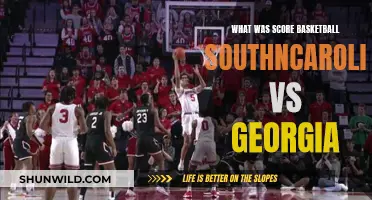 South Carolina vs. Georgia: The Score Breakdown