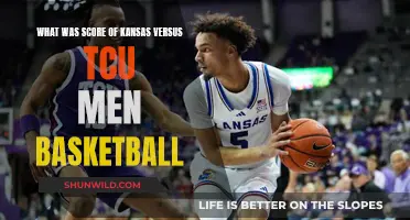 Kansas vs TCU: Men's Basketball Score Recap