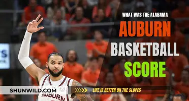 Alabama Auburn Basketball Face-off: Final Score Recap