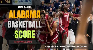 Alabama's Basketball Triumph: Unveiling the Score Secrets