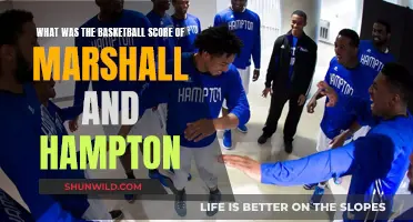 Marshall vs. Hampton: The Historic Basketball Game's Score