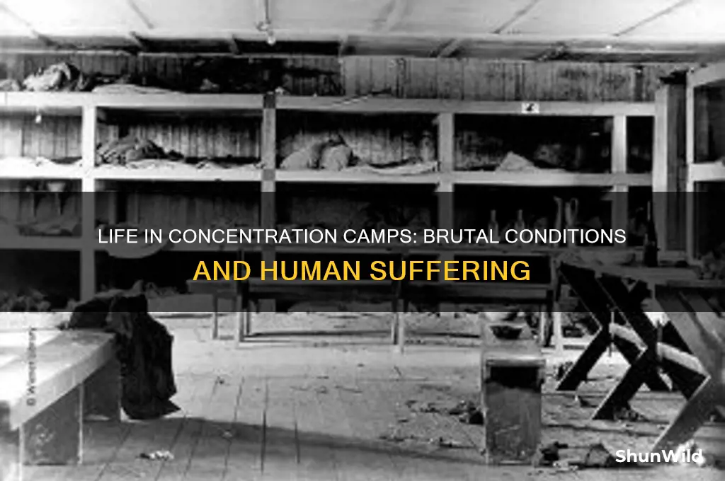 what was the conditions like in concentration camps
