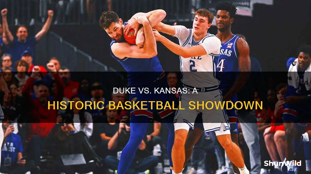 what was the duke kansas basketball score