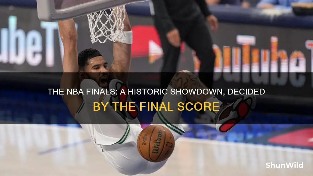 what was the final score of the nba finals