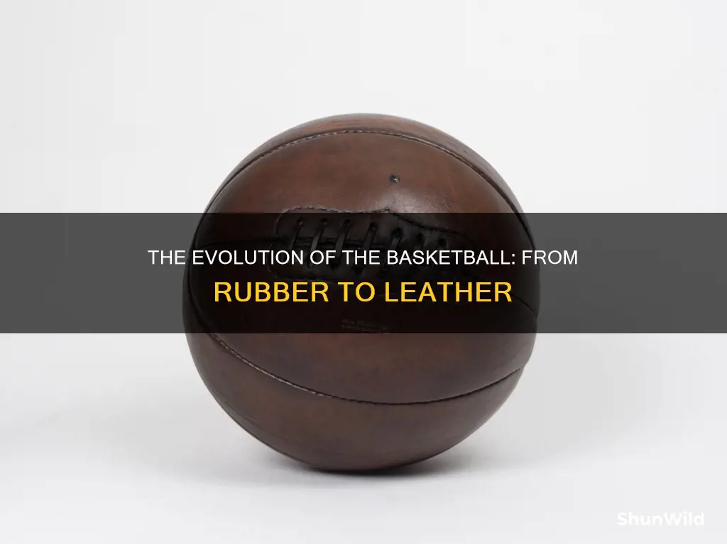 what was the first basketball ever used