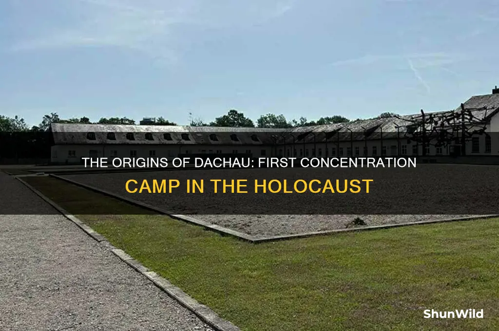 what was the first concentration camp during the holocaust