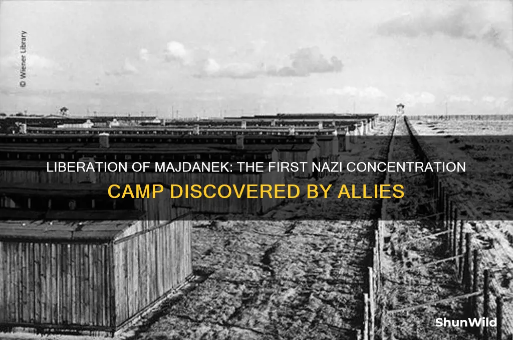 what was the first concentration camp found by the allies